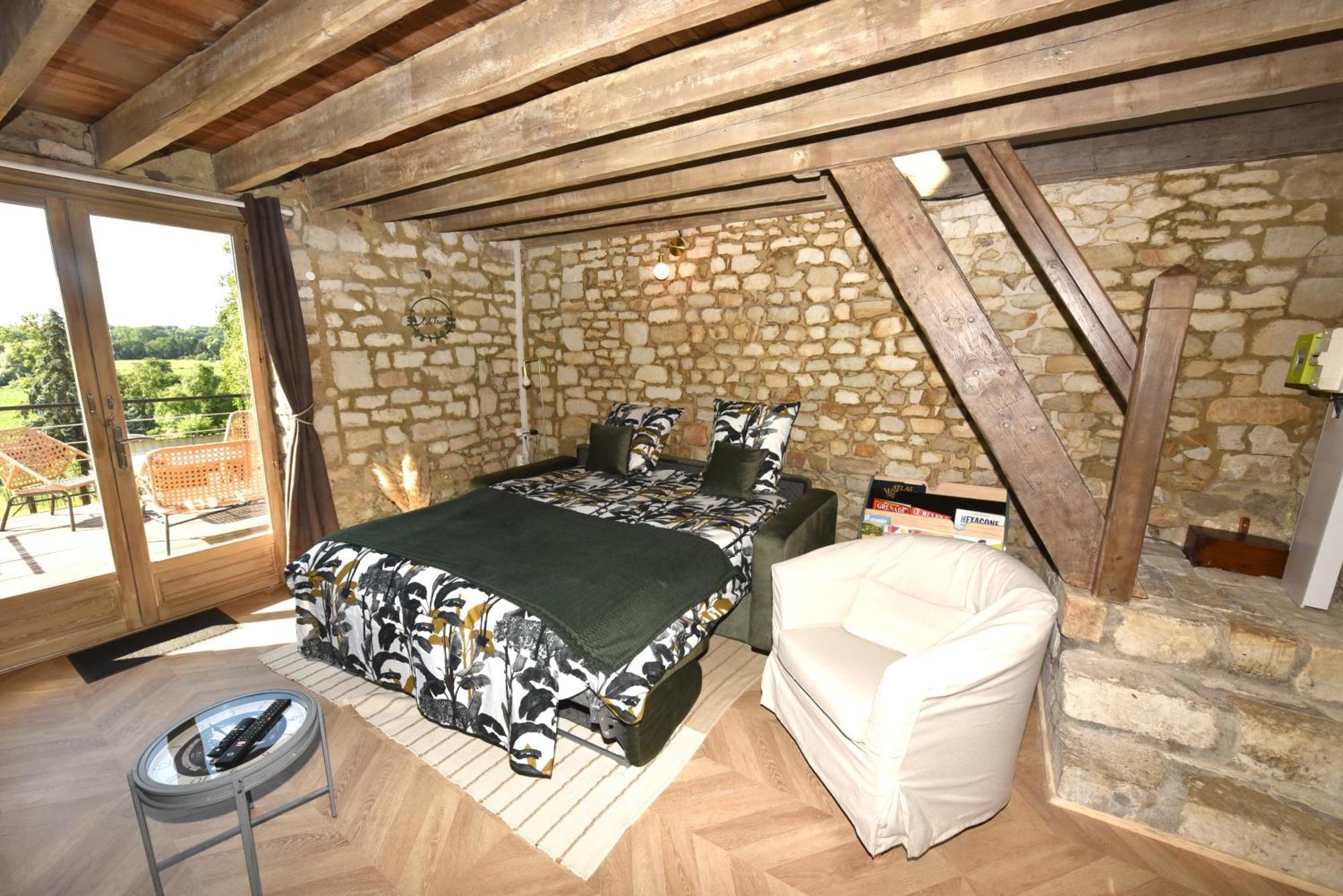Maisonnette Du Bonheur - Vue Campagne - Baignoire Balneo 32 Jets - Lits Queen Size Vadencourt  Exterior foto